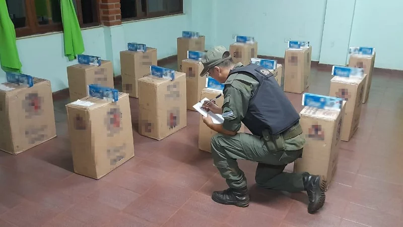 Gendarmería Nacional decomisó drogas en un colectivo que transitaba por el Sur provincial